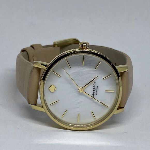 Kate Spade New York Vachetta 0073 Women\'s Beige Leather Analog Dial Watch VK153 main image 3